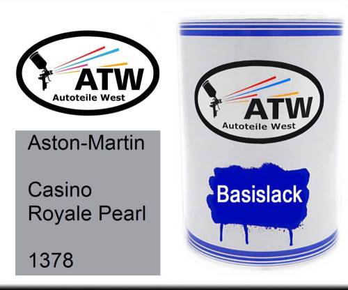 Aston-Martin, Casino Royale Pearl, 1378: 500ml Lackdose, von ATW Autoteile West.